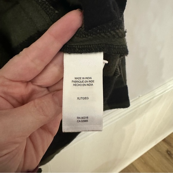 Lucky Brand Green and Black Plaid Utility Jacket - Picture 7 of 9